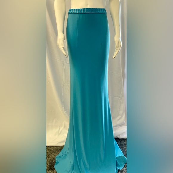 Beaded size small two-piece dress by Ed Young - Picture 4 of 5